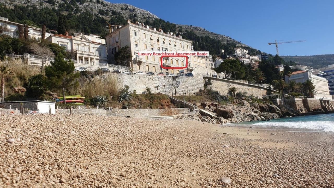 Luxury Beachfront Apartment Banje Dubrovnik Exterior foto
